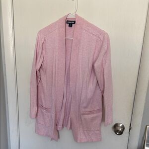 Lands' End Pink Women's Cardigan